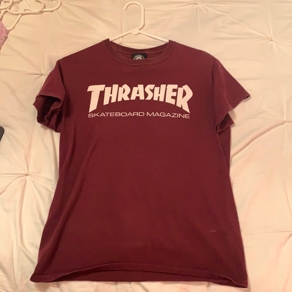 Burgundy Thrasher T-Shirt